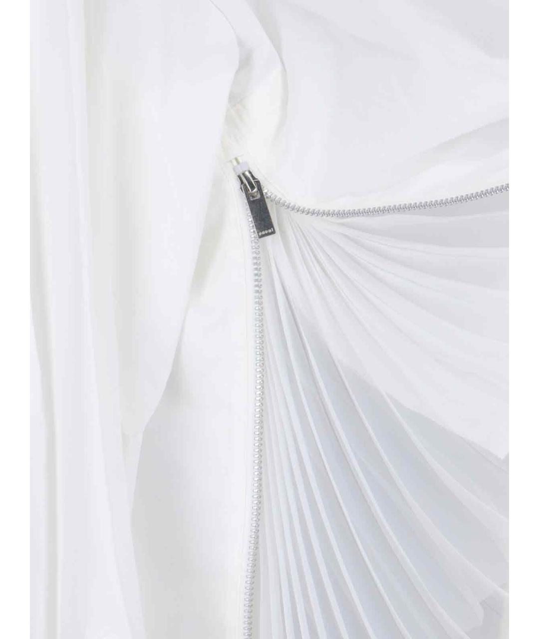 SACAI Белая хлопковая рубашка, фото 3