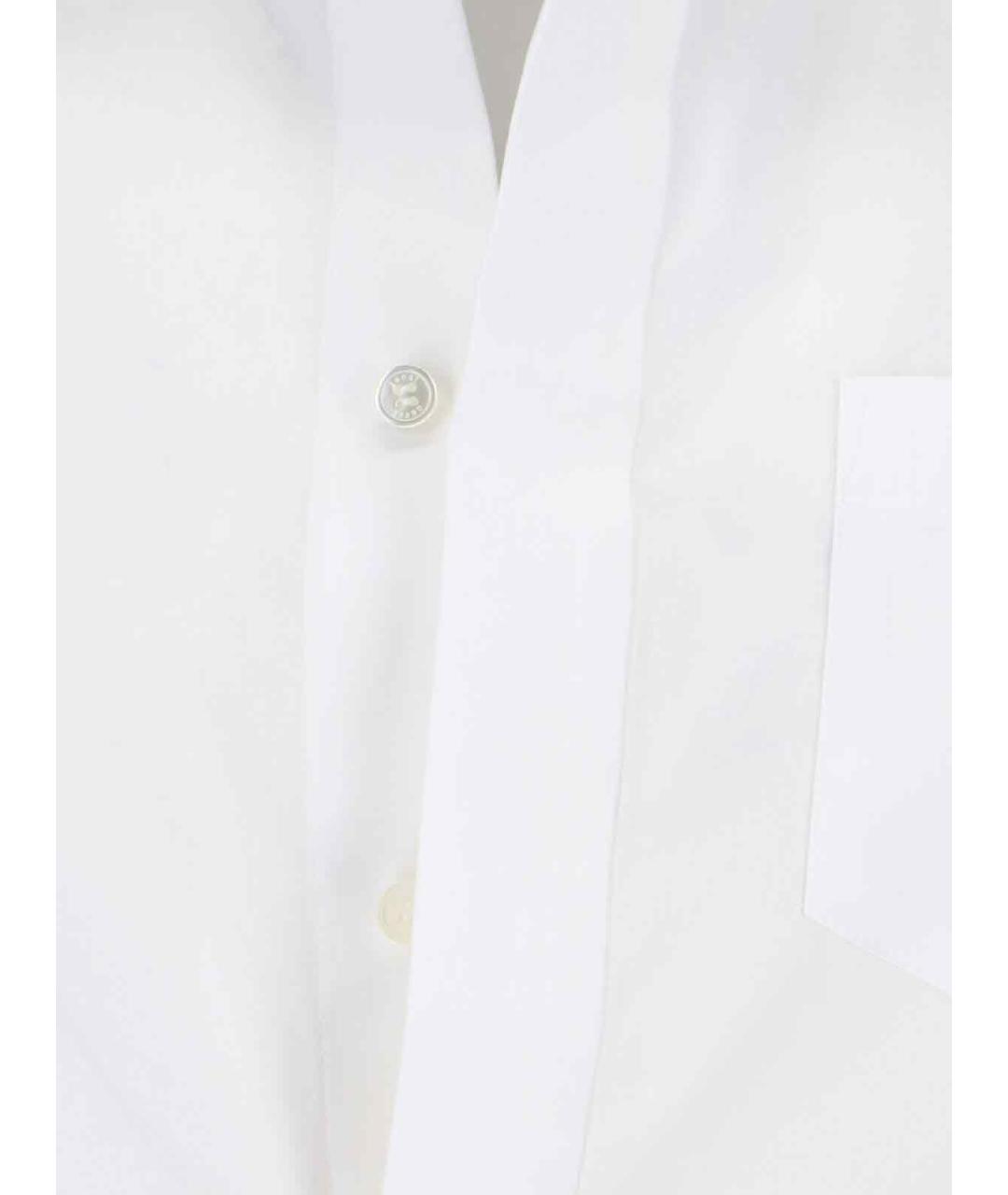 SACAI Белая хлопковая рубашка, фото 4