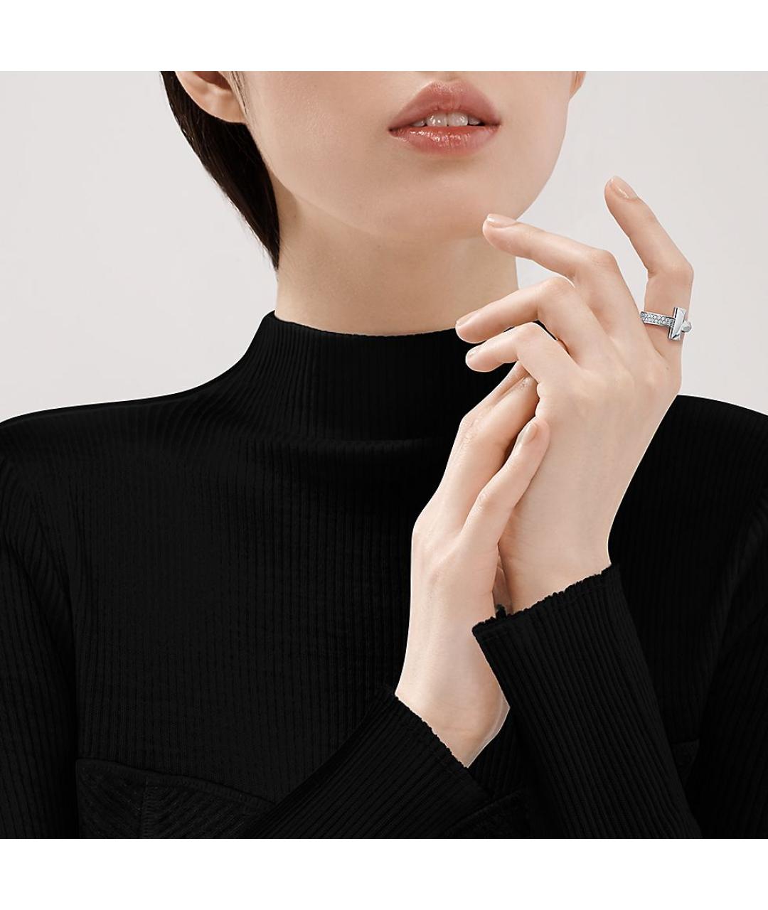 TIFFANY&CO Серебряное кольцо из белого золота, фото 5