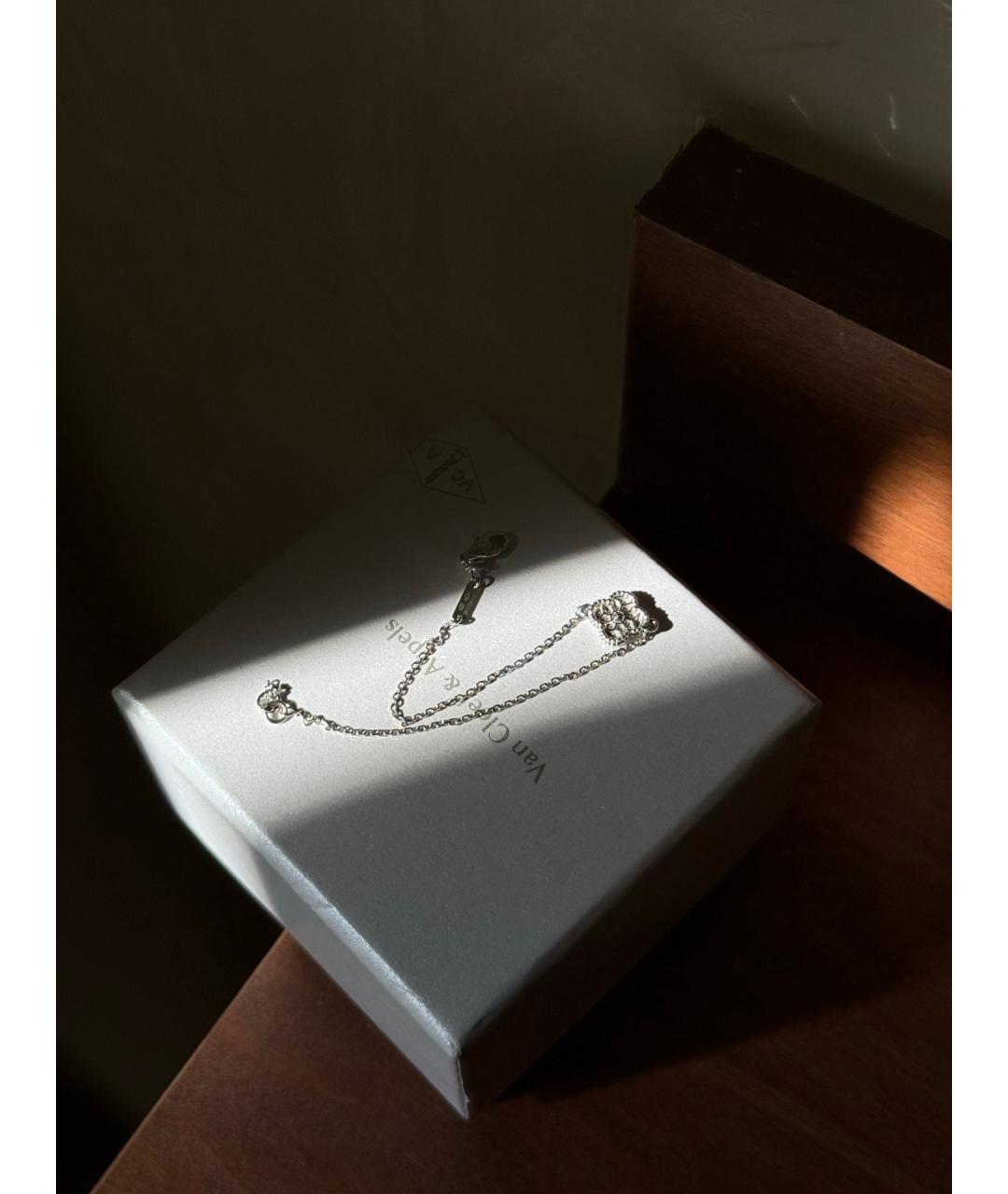 VAN CLEEF & ARPELS Серебрянный браслет из белого золота, фото 3