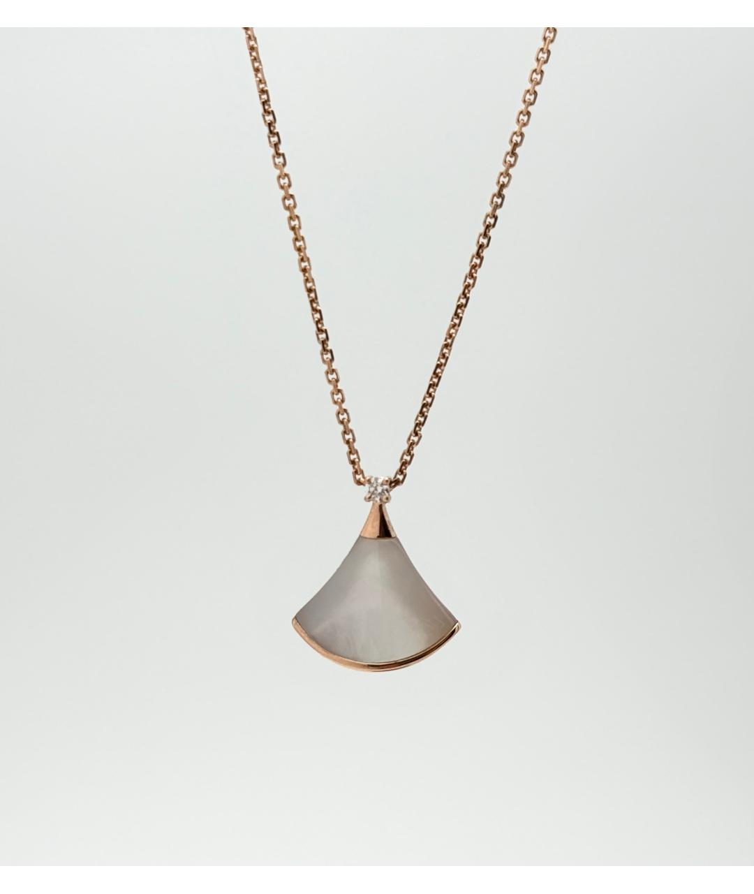 BVLGARI Золотое колье из розового золота, фото 6