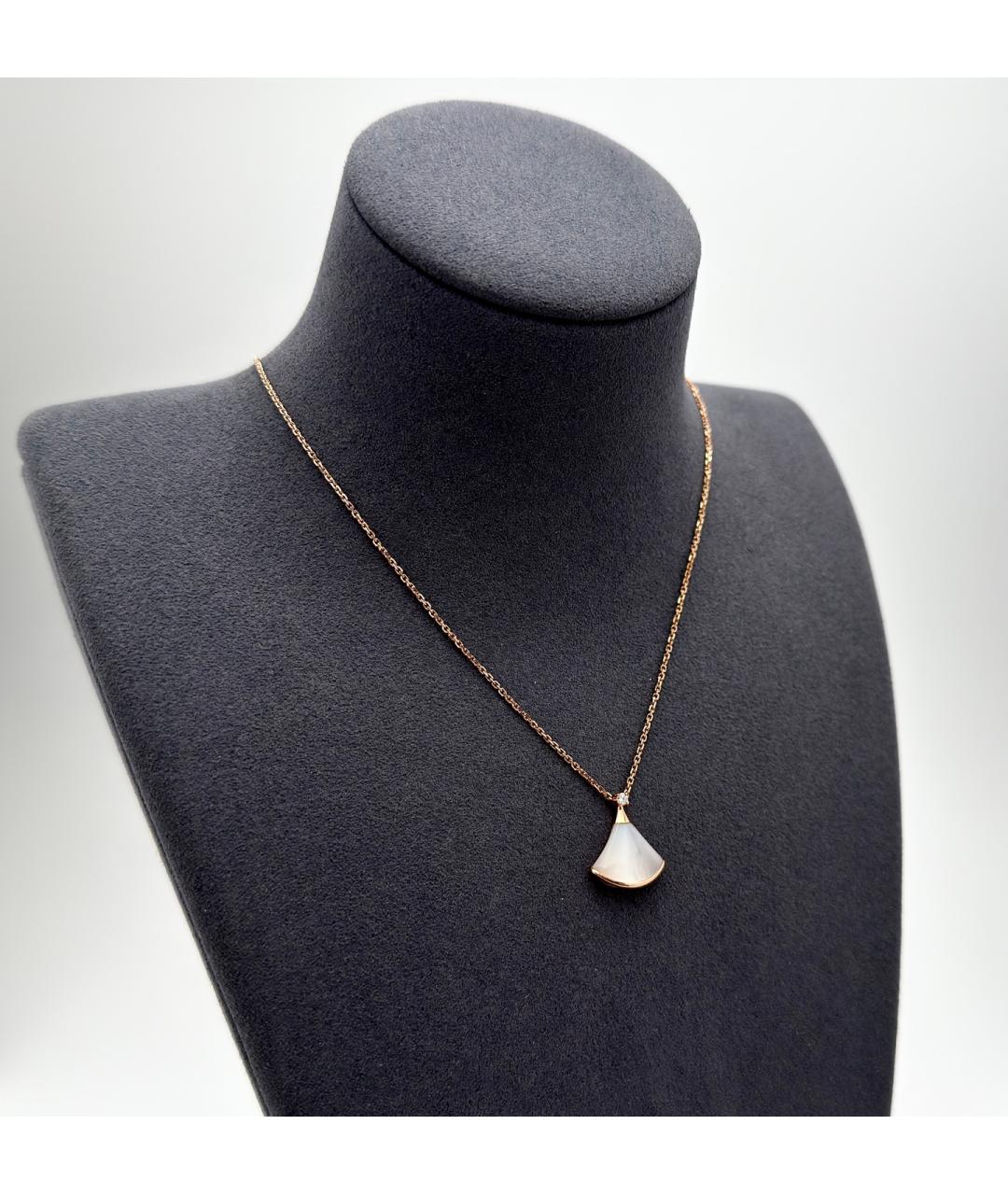 BVLGARI Золотое колье из розового золота, фото 2