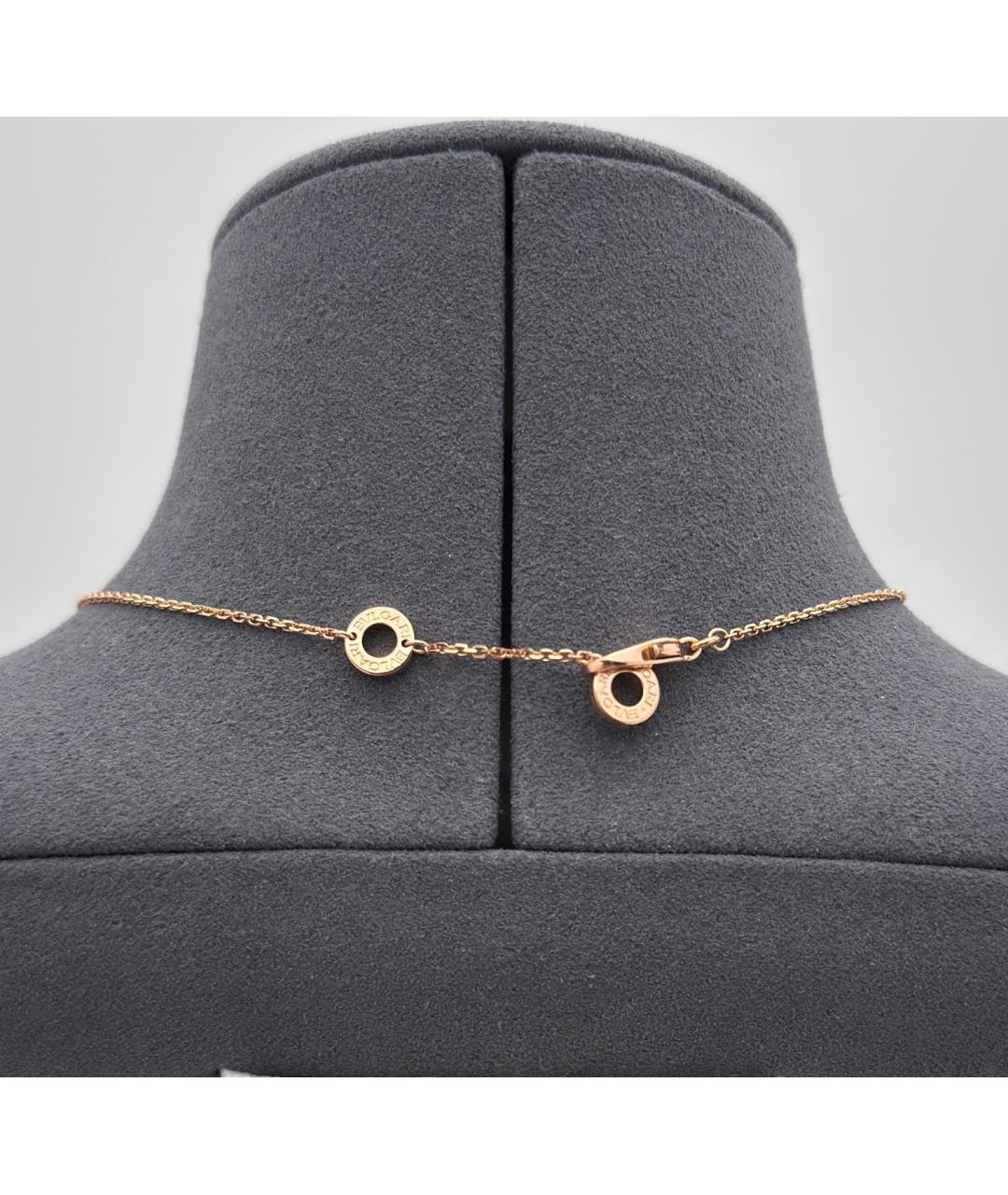 BVLGARI Золотое колье из розового золота, фото 4