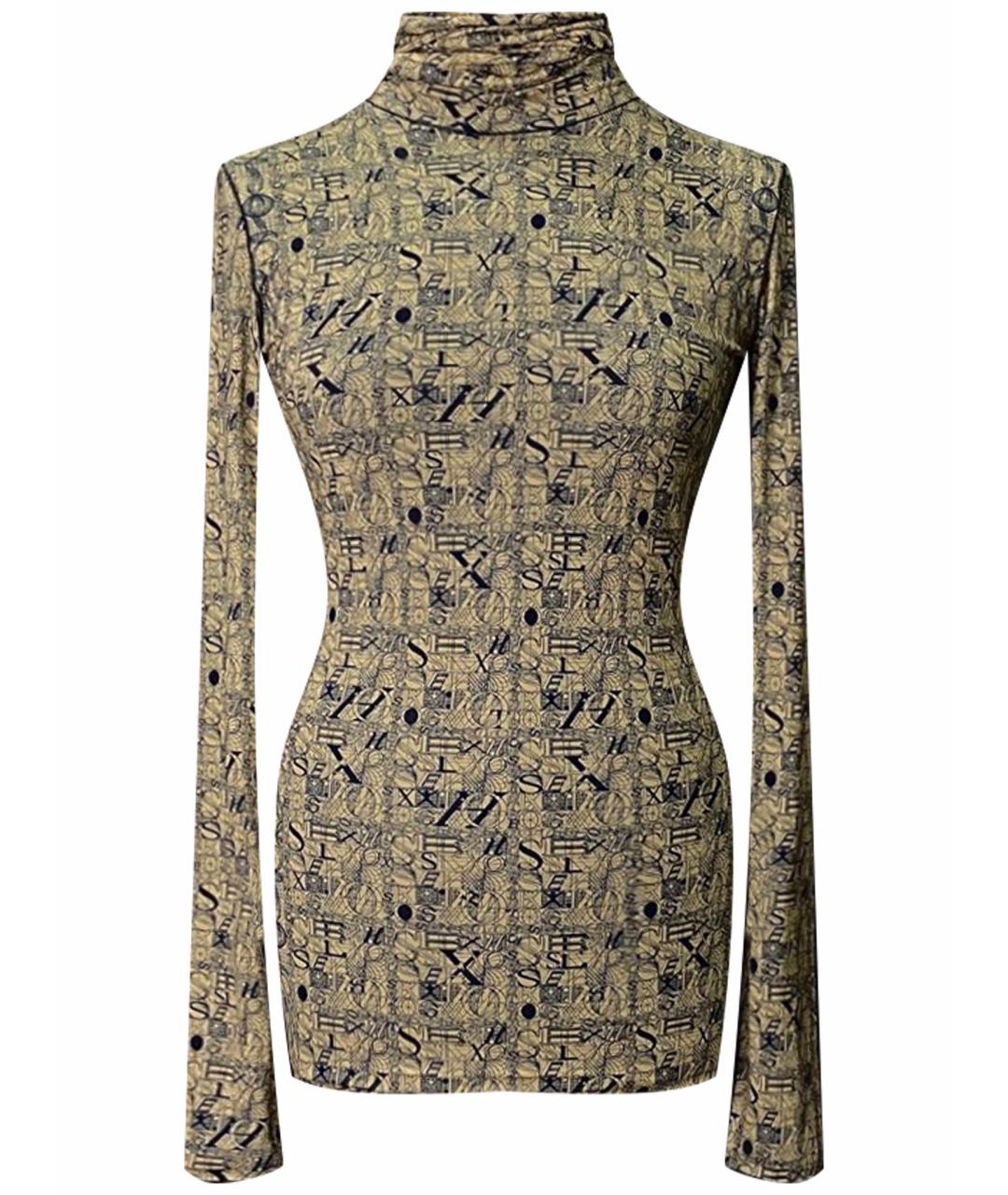 JEAN PAUL GAULTIER Бежевая полиамидовая водолазка, фото 1