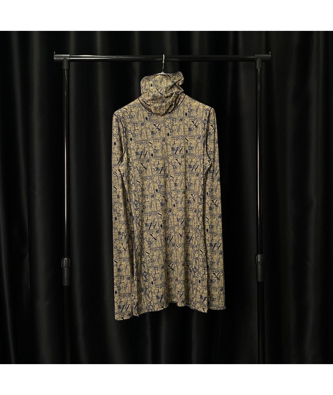 JEAN PAUL GAULTIER Бежевая полиамидовая водолазка, фото 2