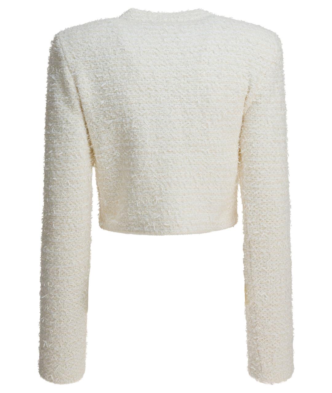 SELF-PORTRAIT Бежевый хлопковый кардиган, фото 3