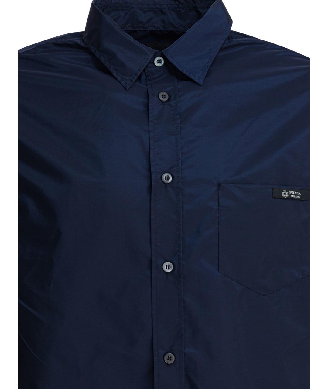 PRADA Синяя кэжуал рубашка, фото 3