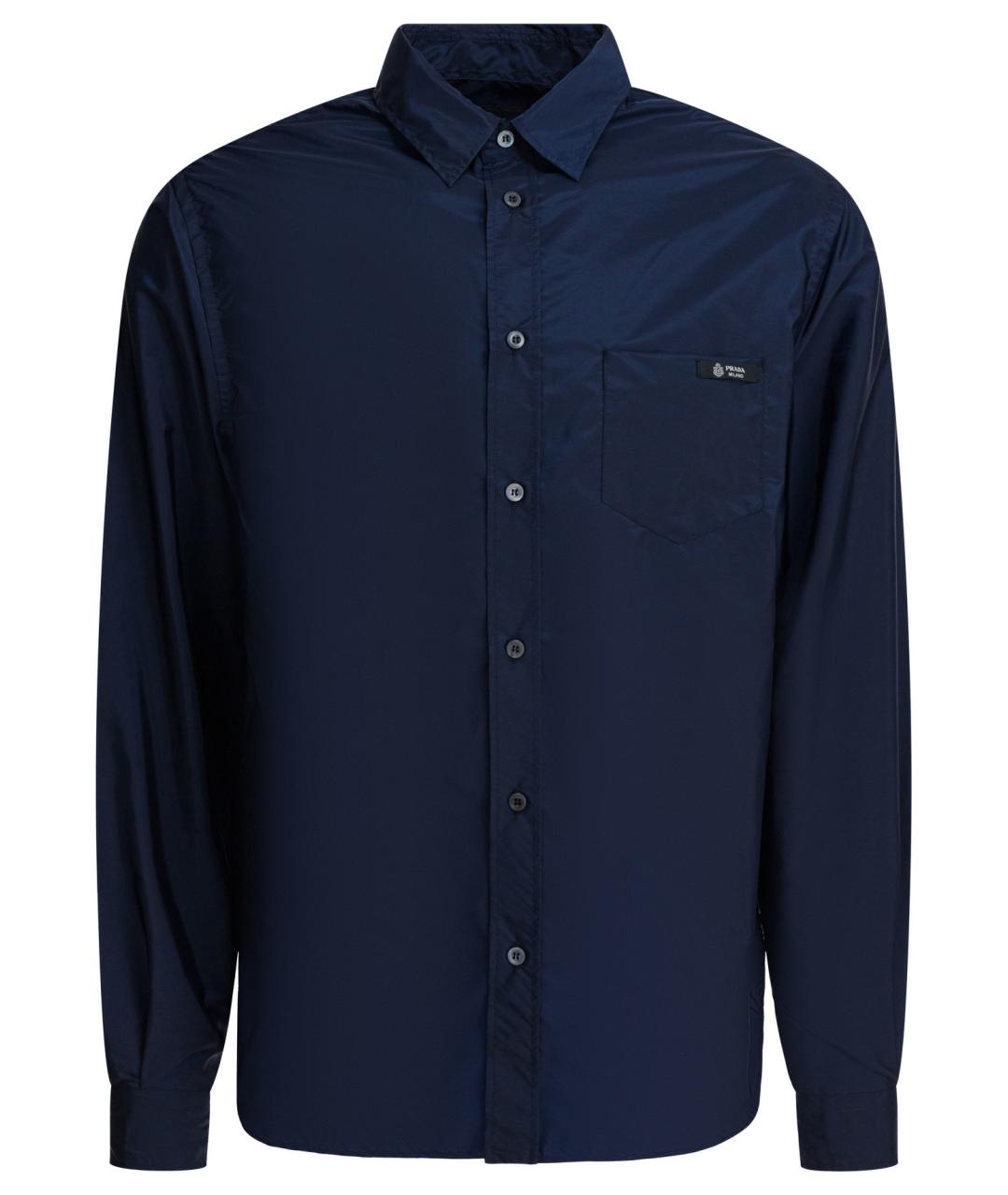 PRADA Синяя кэжуал рубашка, фото 1