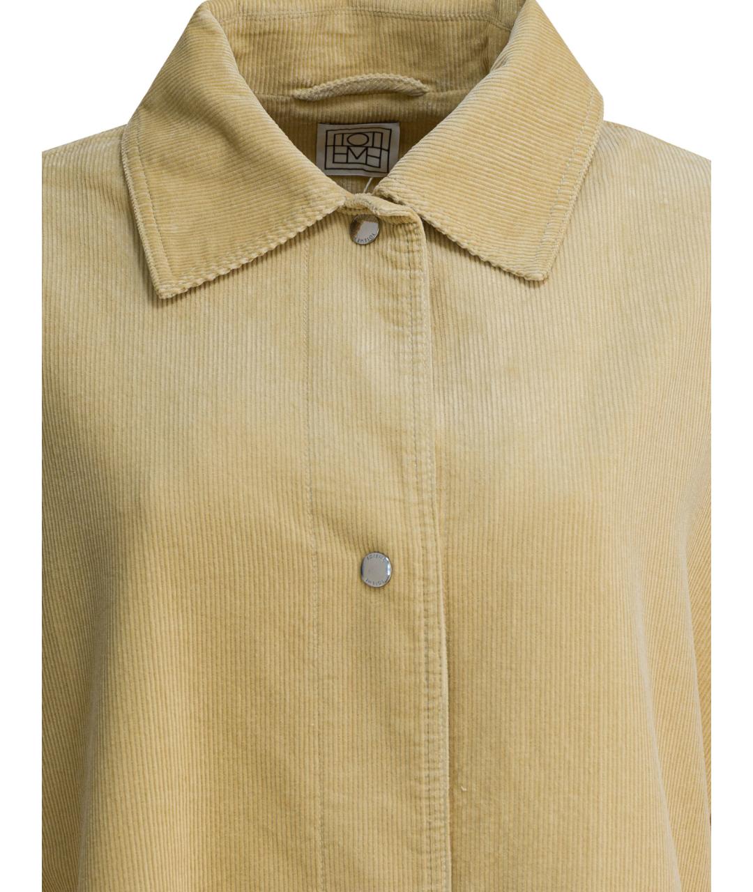 TOTEME Бежевая хлопковая куртка, фото 3