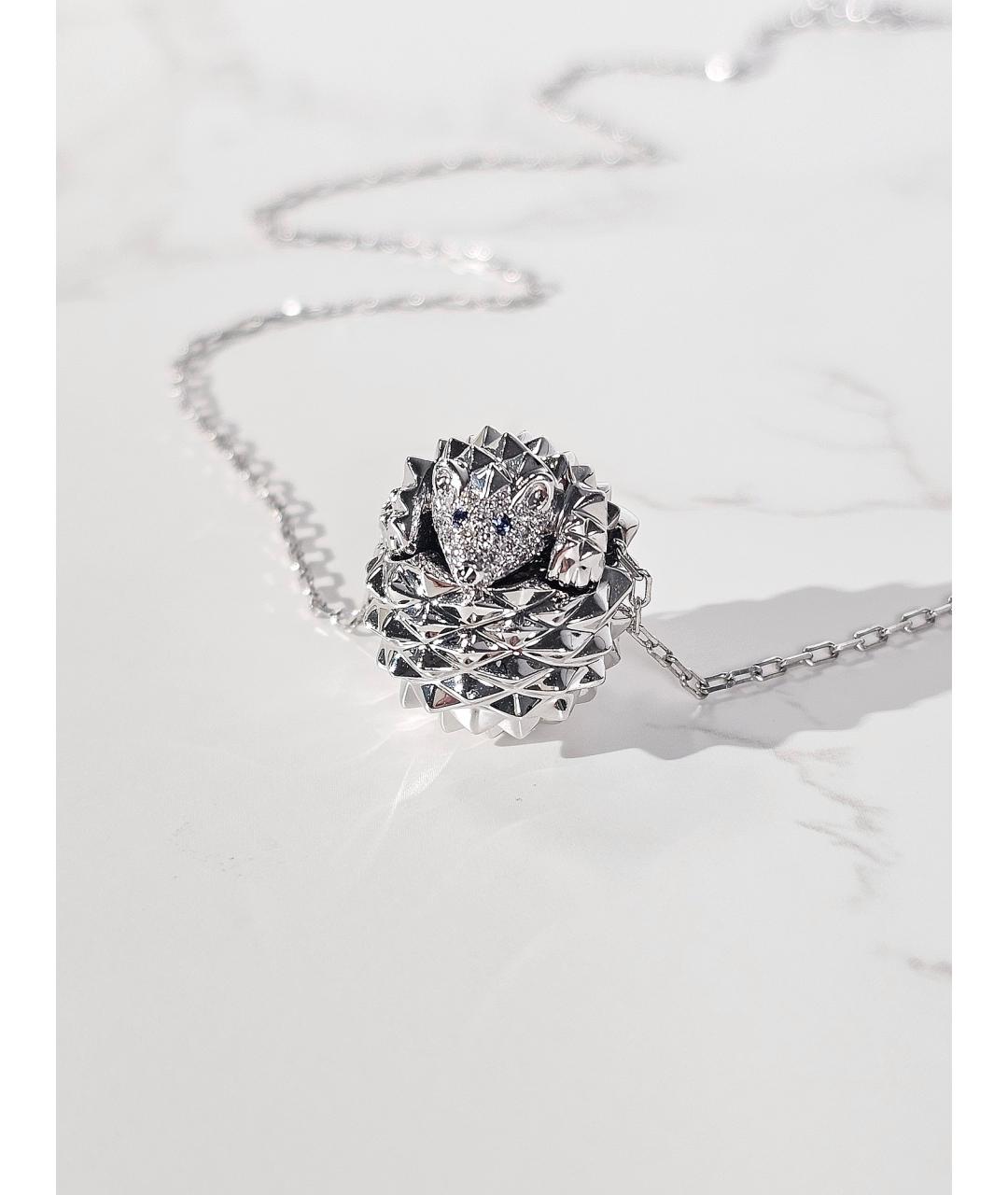 BOUCHERON Серебряное колье из белого золота, фото 3