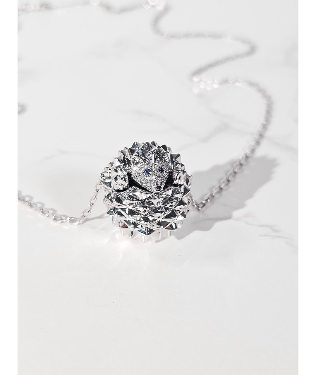 BOUCHERON Серебряное колье из белого золота, фото 4