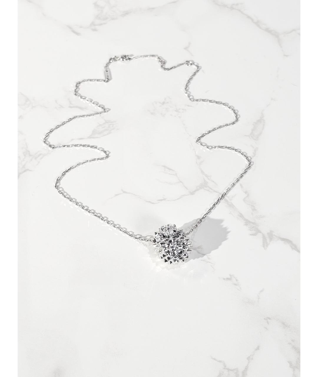 BOUCHERON Серебряное колье из белого золота, фото 2