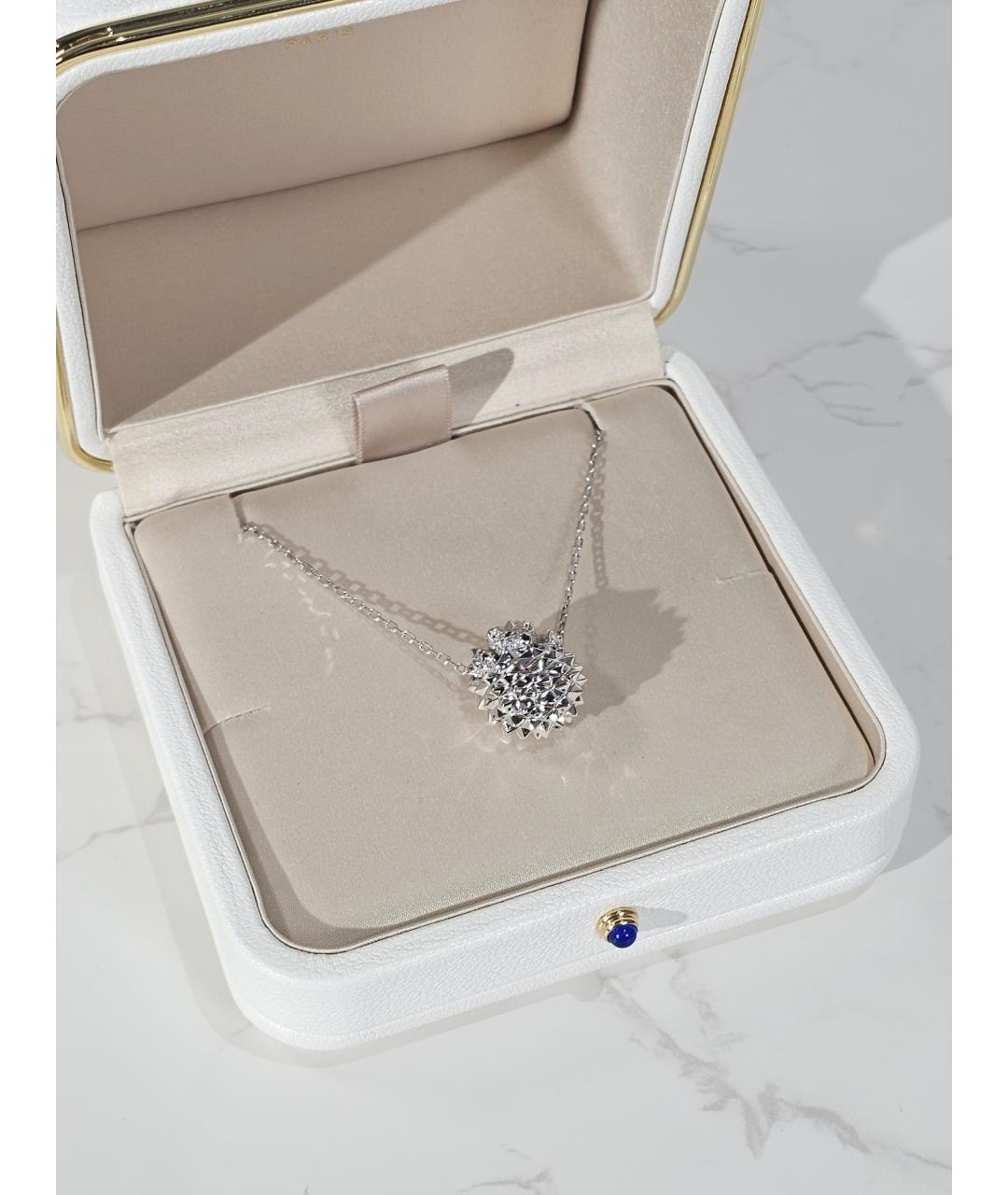 BOUCHERON Серебряное колье из белого золота, фото 5