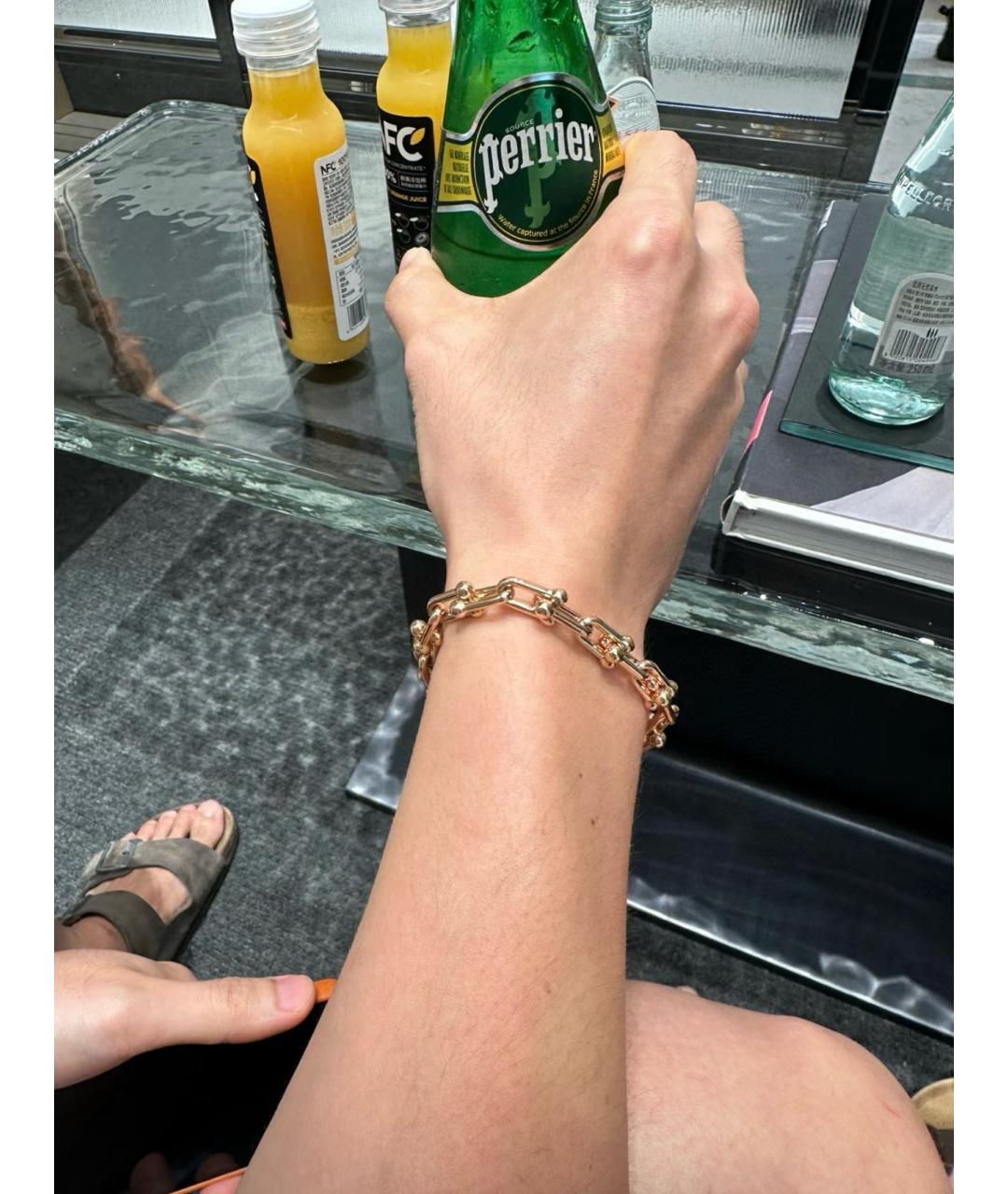 TIFFANY&CO Золотой браслет из розового золота, фото 7