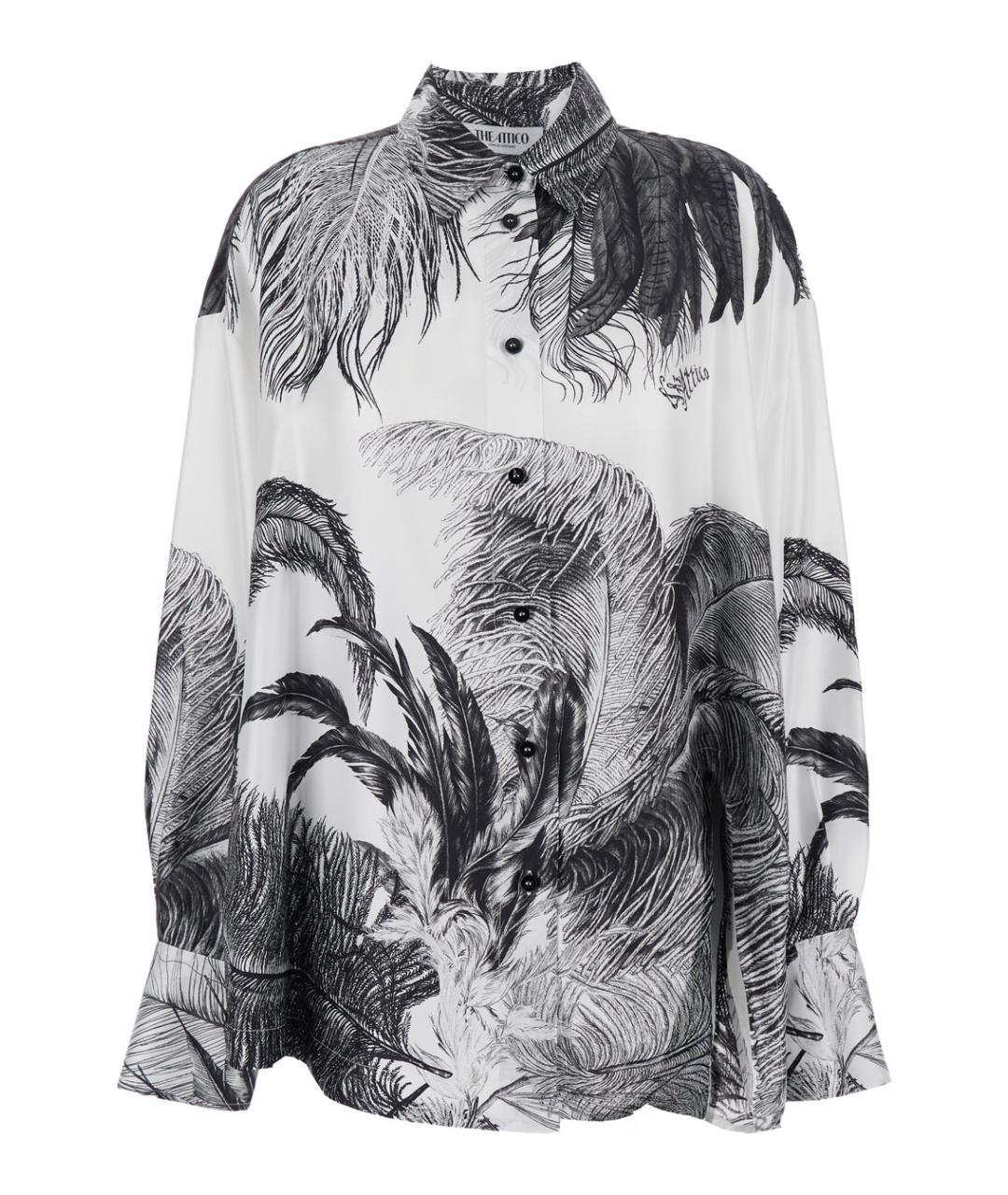 THE ATTICO Мульти шелковая рубашка, фото 1