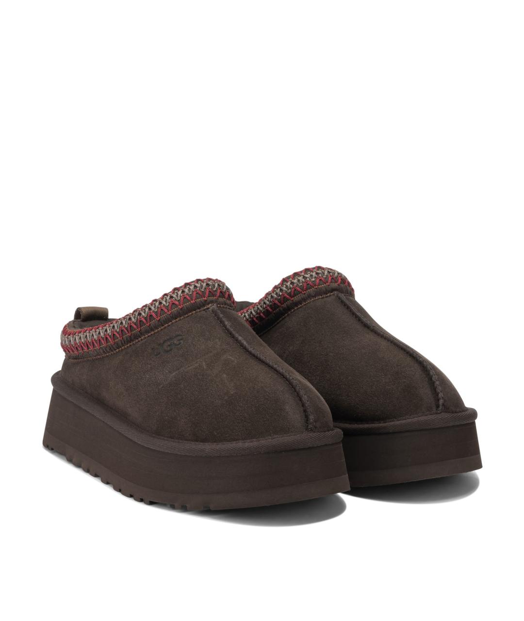 UGG AUSTRALIA Коричневые замшевые мюли, фото 2