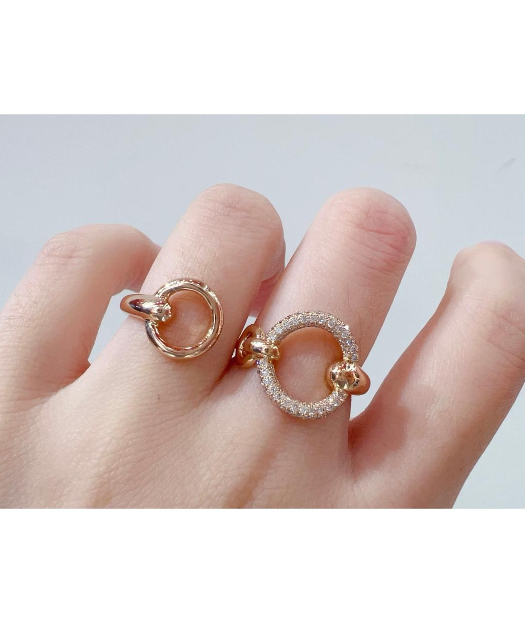 HERMES Золотое кольцо из розового золота, фото 7