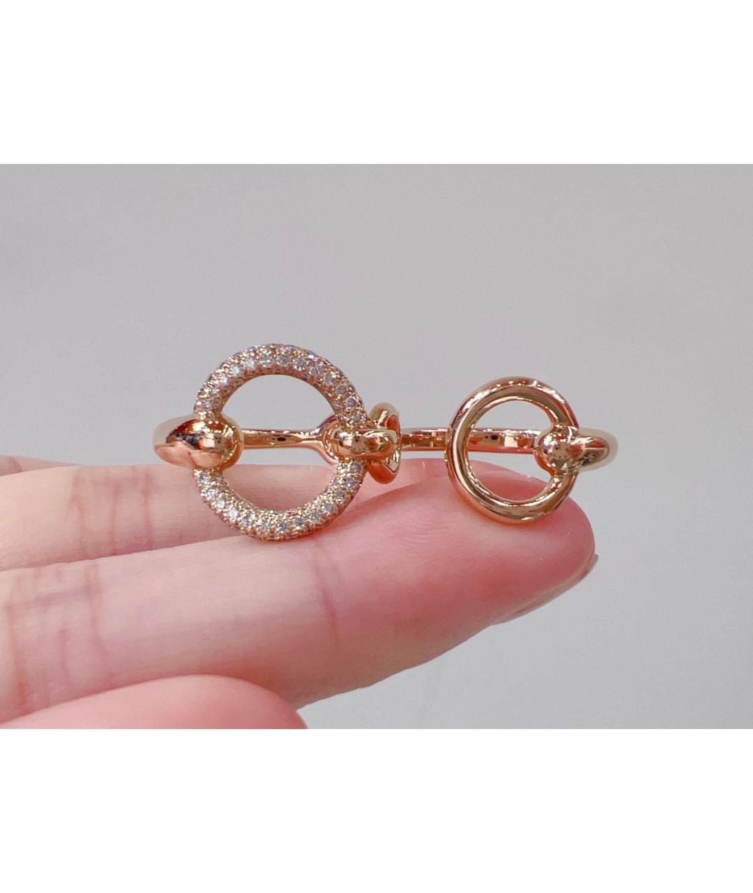 HERMES Золотое кольцо из розового золота, фото 2