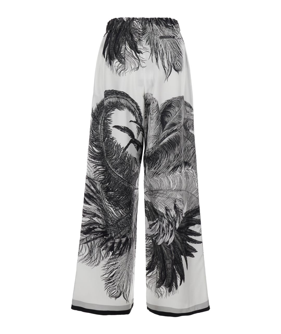 THE ATTICO Мульти шелковые прямые брюки, фото 2