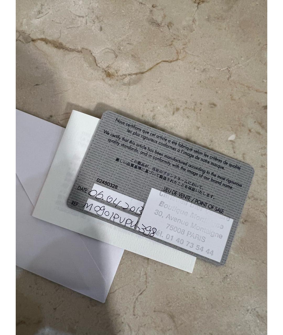 CHRISTIAN DIOR Розовая кожаная сумка с короткими ручками, фото 6