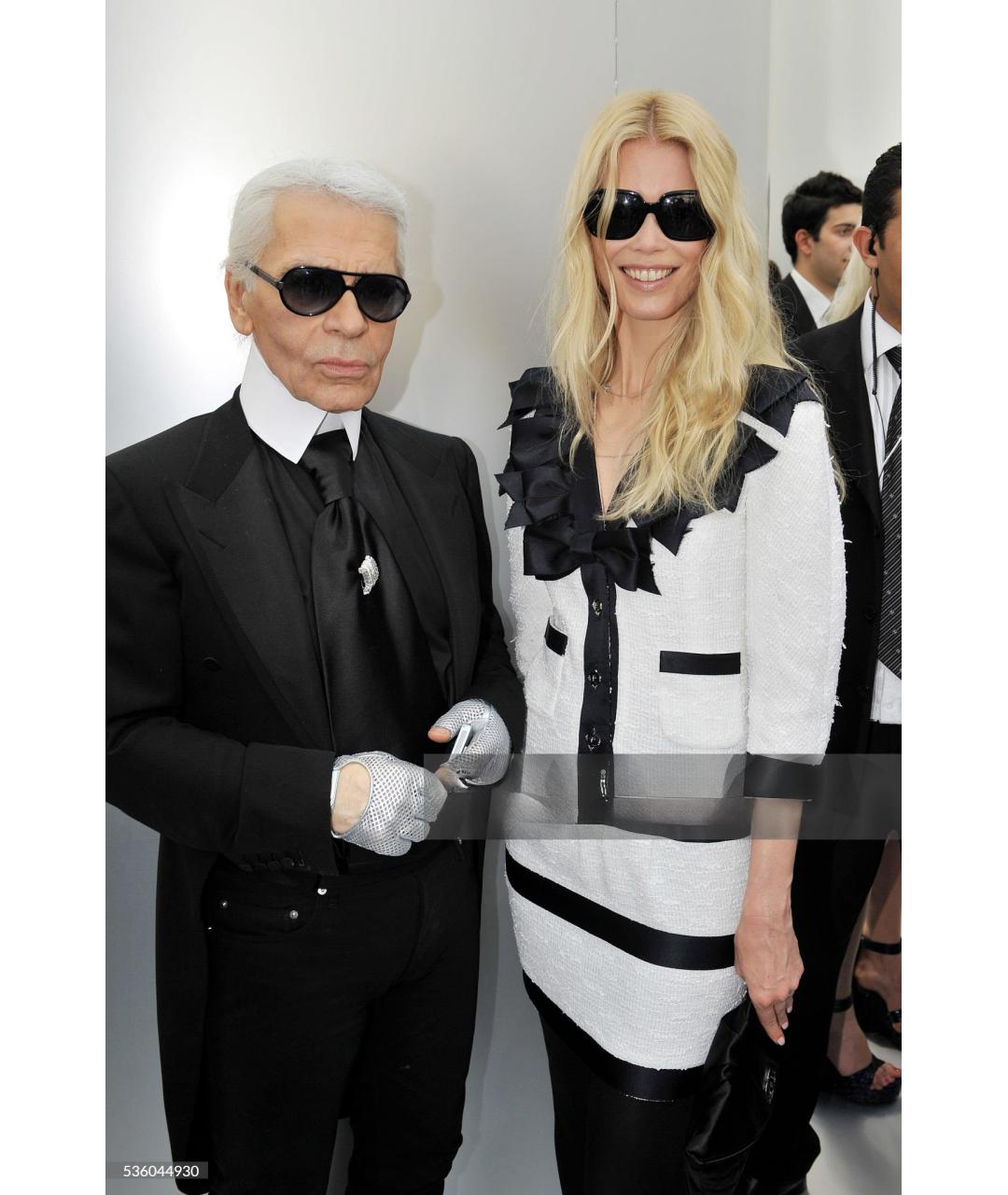 CHANEL Твидовое платье, фото 2