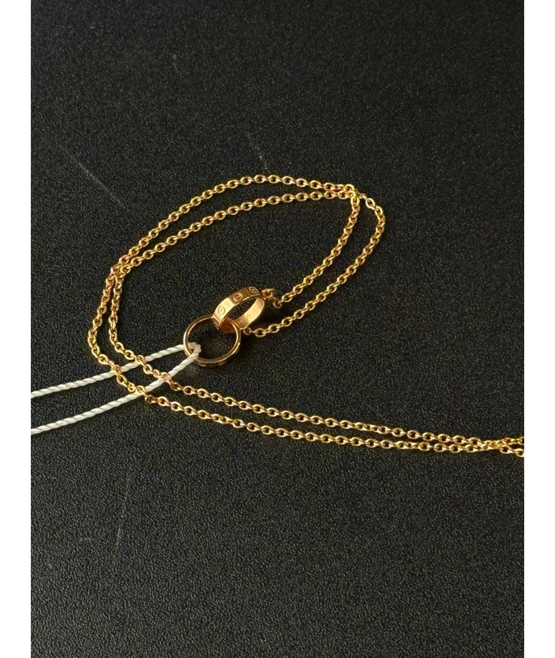 CARTIER Золотое колье из розового золота, фото 3