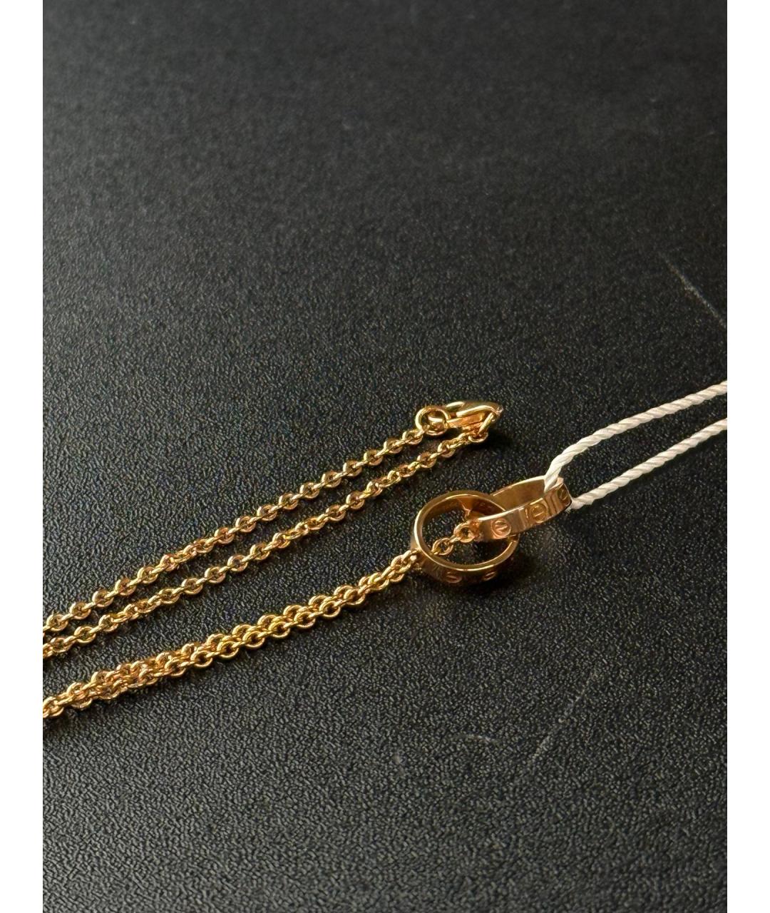 CARTIER Золотое колье из розового золота, фото 4