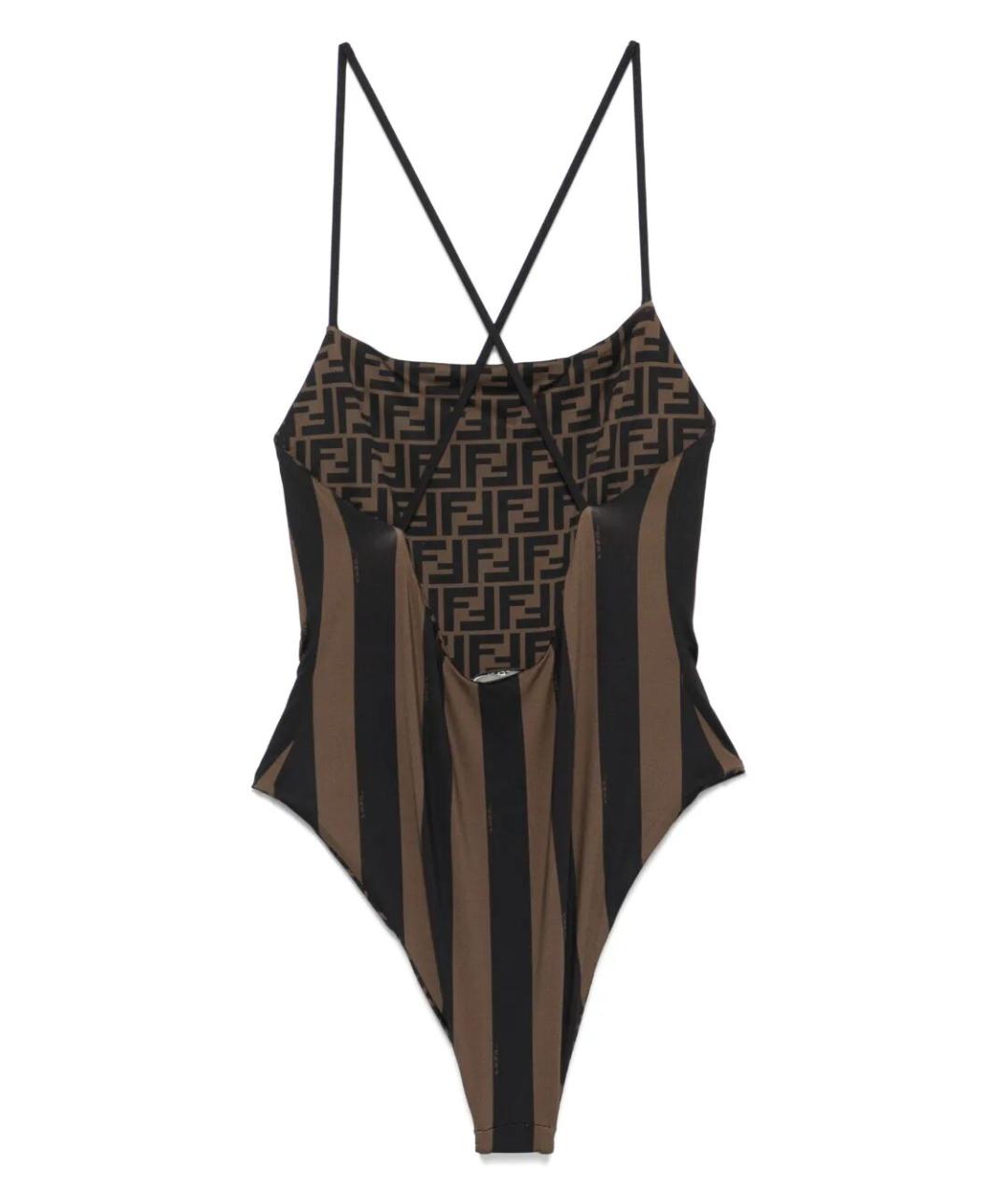 FENDI Мульти полиамидовый купальник, фото 2