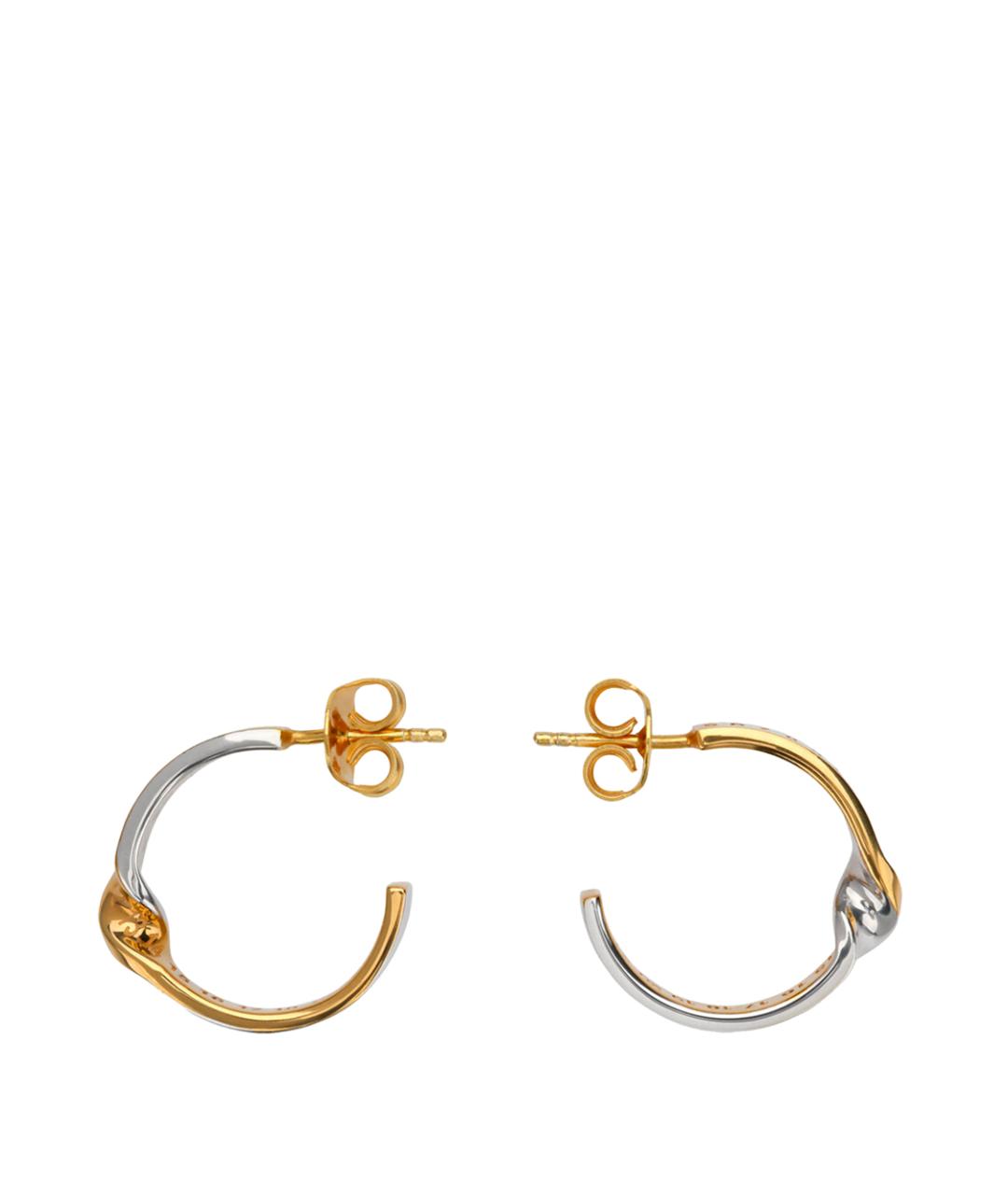 MAISON MARGIELA Мульти серебряные серьги, фото 2