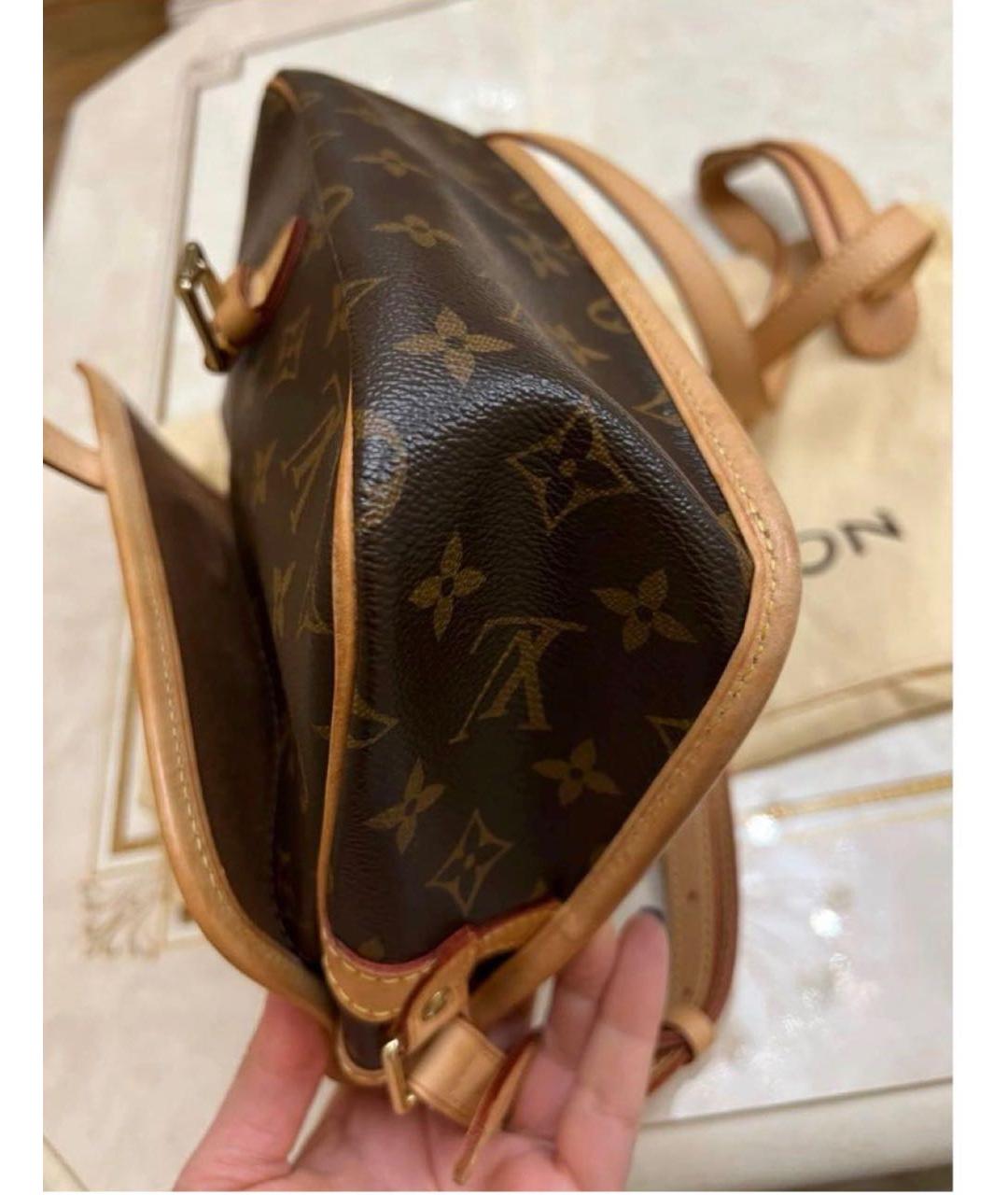 LOUIS VUITTON Коричневая сумка через плечо, фото 2