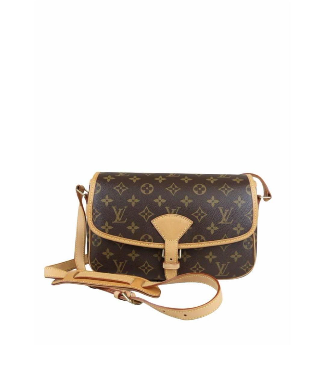 LOUIS VUITTON Коричневая сумка через плечо, фото 1