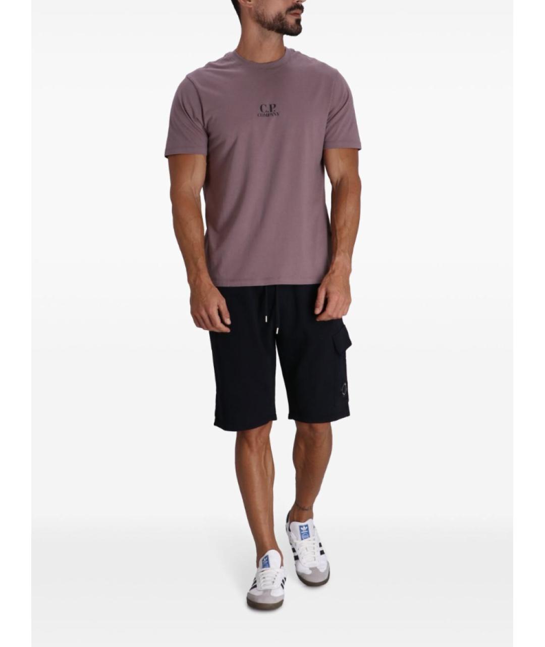 CP COMPANY Синие хлопковые шорты, фото 2