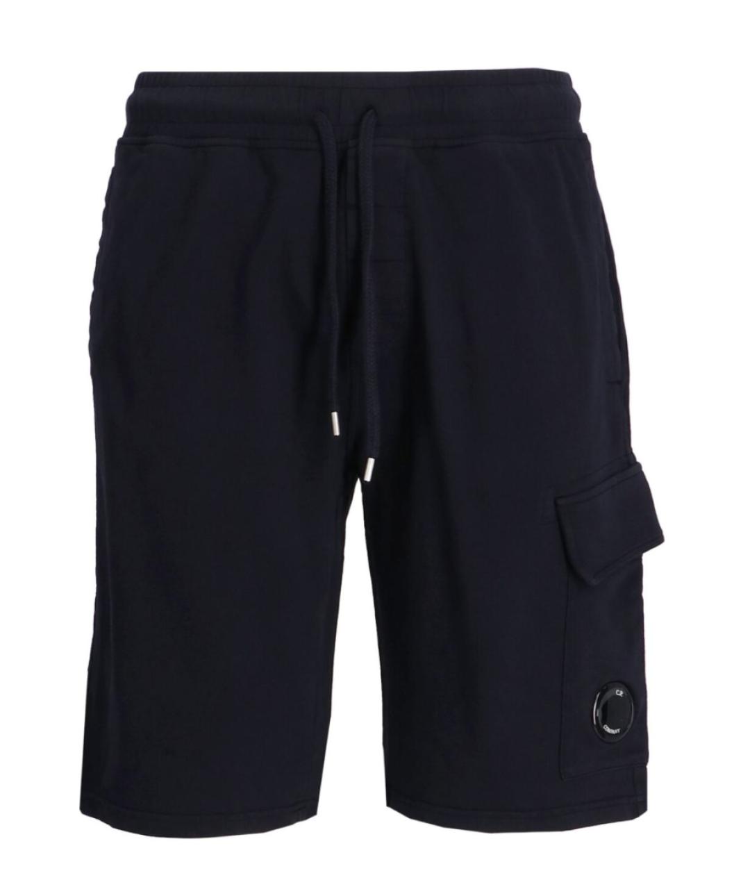 CP COMPANY Синие хлопковые шорты, фото 1