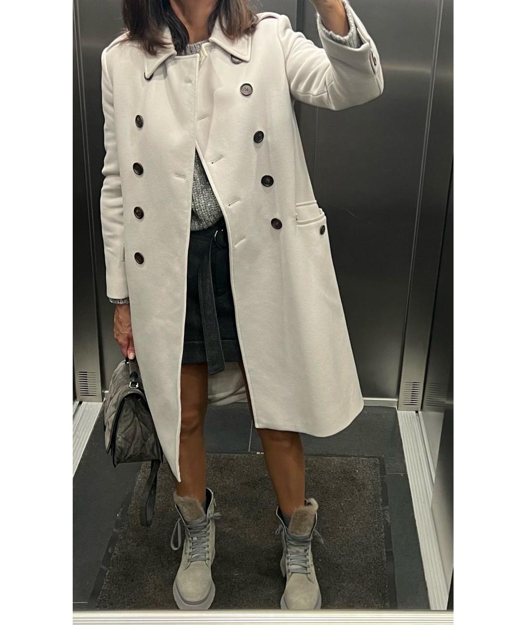 BRUNELLO CUCINELLI Серые замшевые ботинки, фото 6