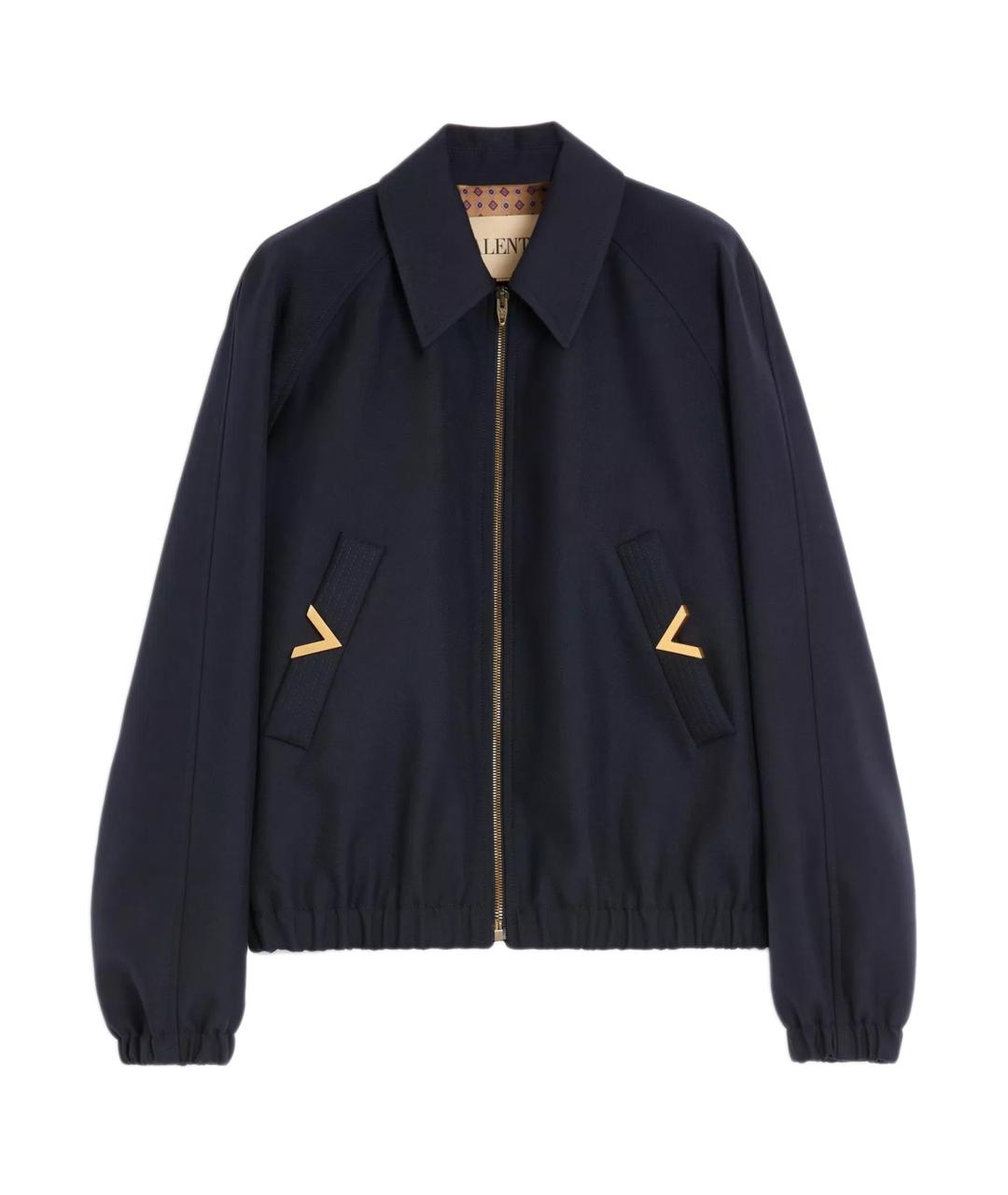 VALENTINO Темно-синяя куртка, фото 1