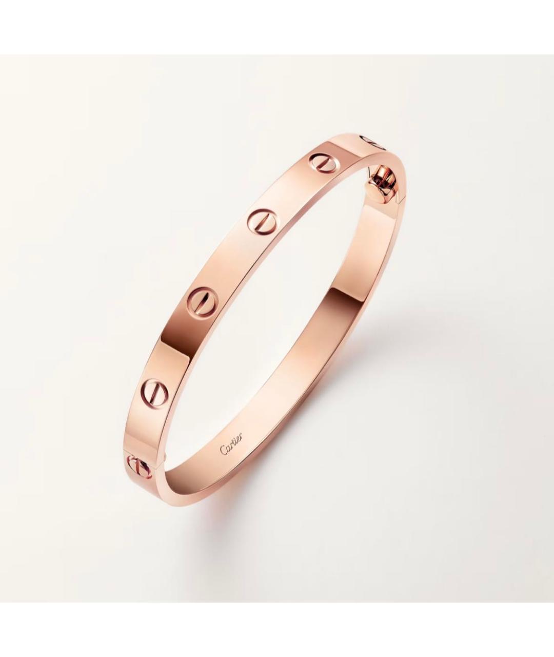 CARTIER Золотой браслет из розового золота, фото 2