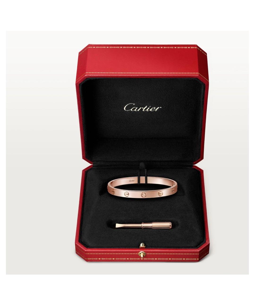 CARTIER Золотой браслет из розового золота, фото 6