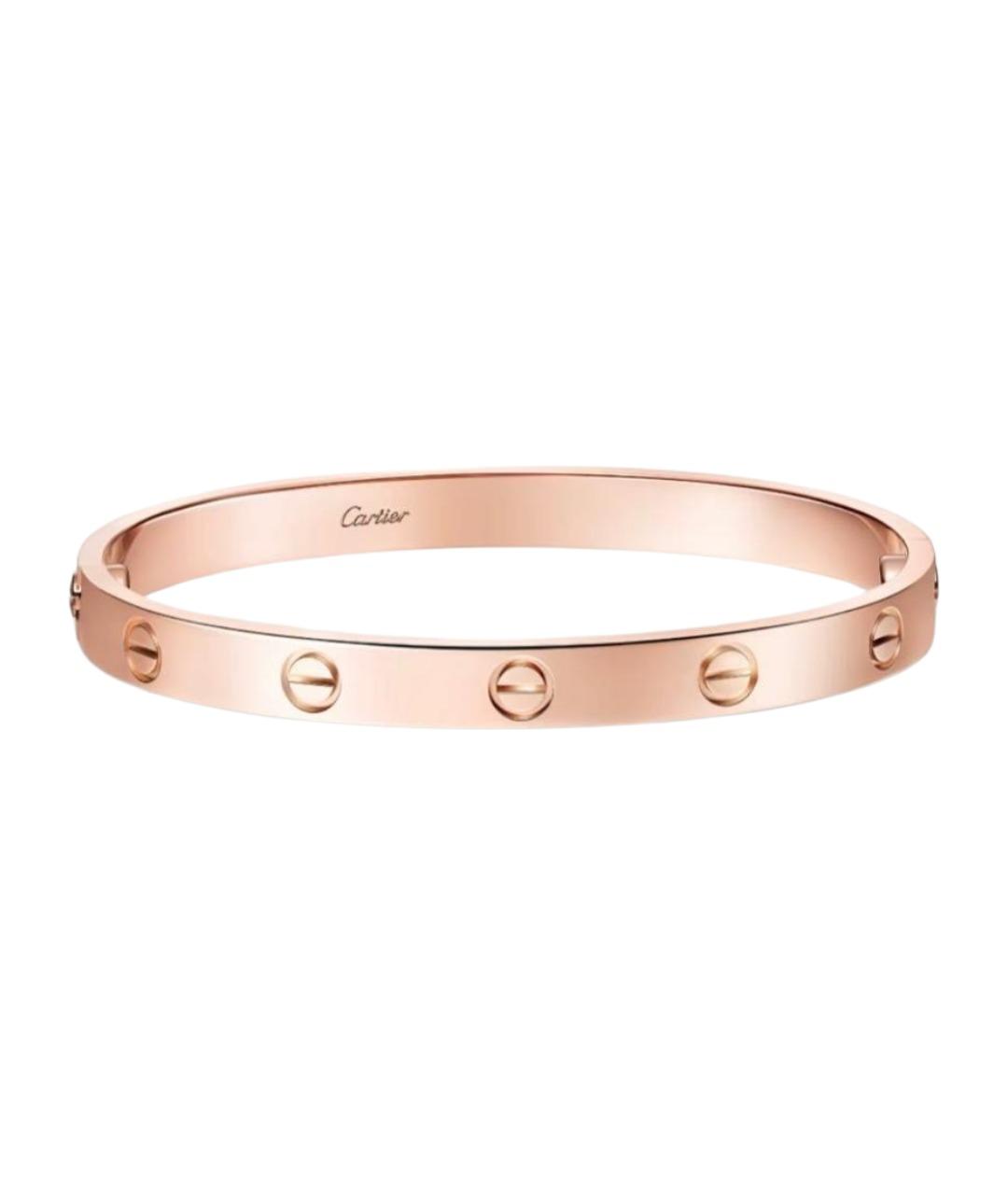 CARTIER Золотой браслет из розового золота, фото 1