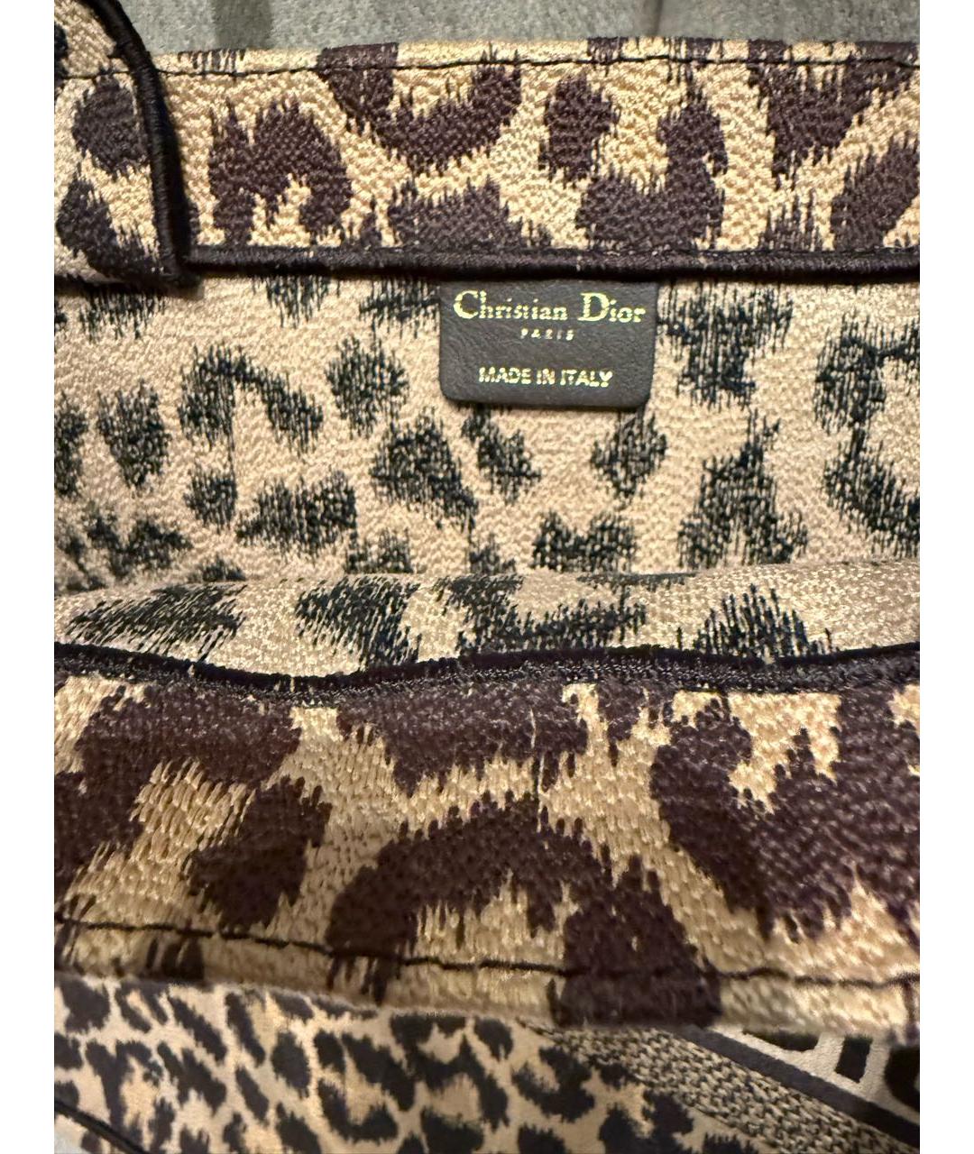 CHRISTIAN DIOR Мульти жаккардовая сумка тоут, фото 2