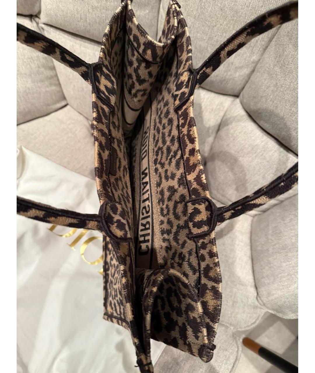 CHRISTIAN DIOR Мульти жаккардовая сумка тоут, фото 3