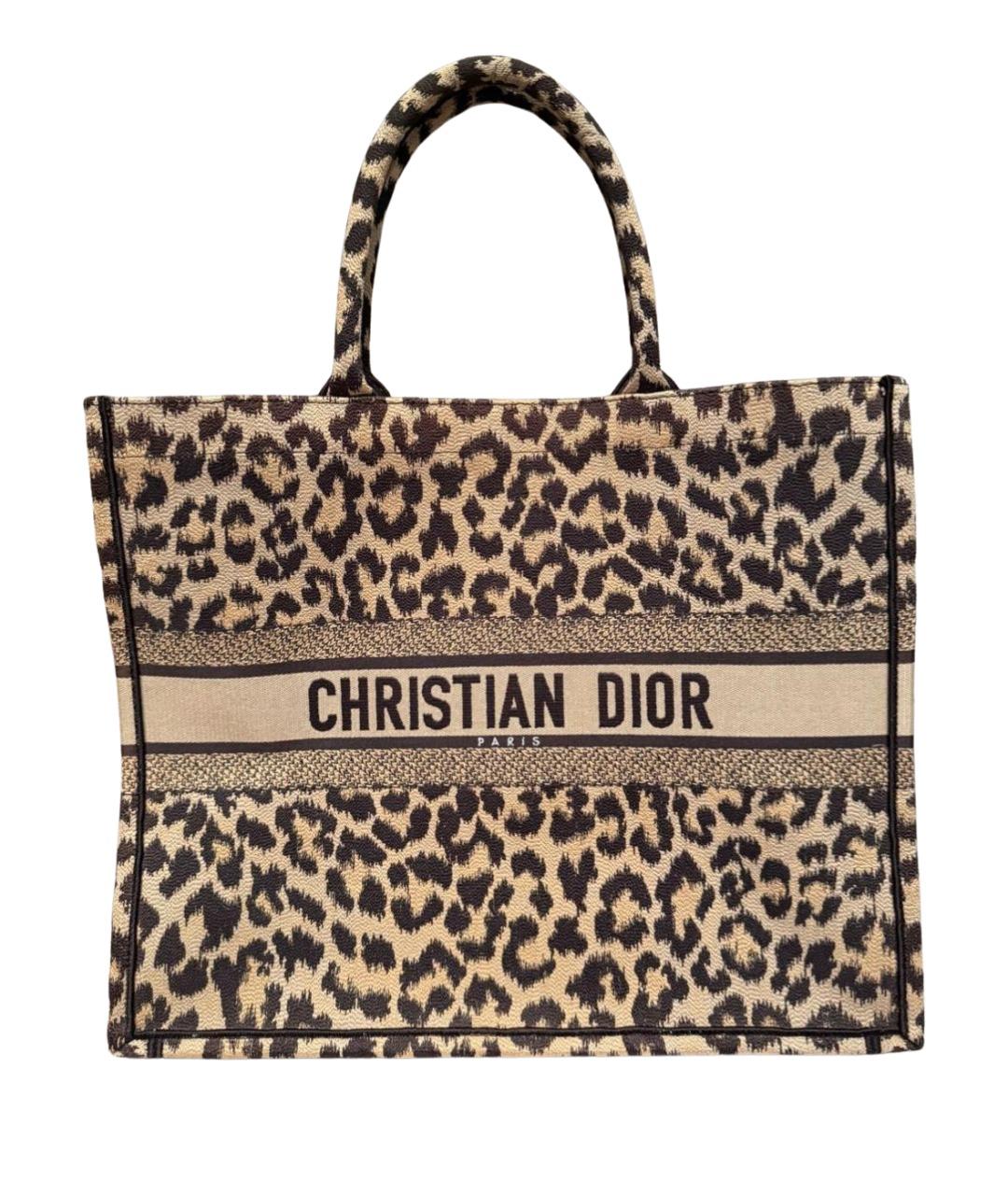 CHRISTIAN DIOR Мульти жаккардовая сумка тоут, фото 1