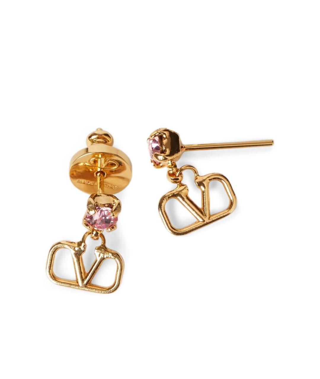 VALENTINO Золотые металлические серьги, фото 3