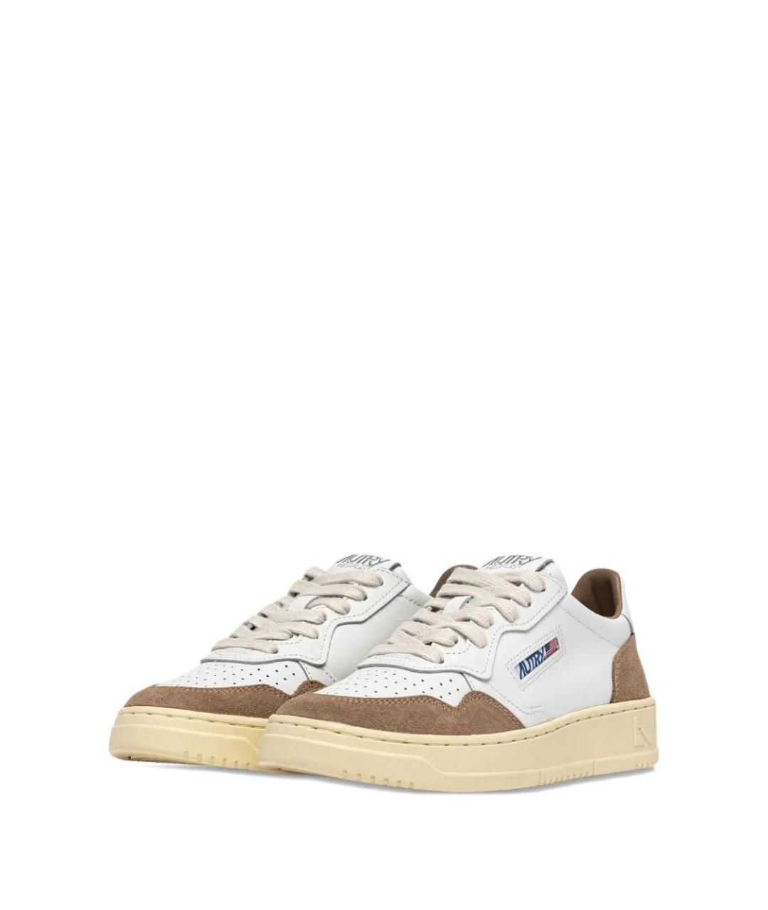 AUTRY Белые кожаные кеды, фото 4