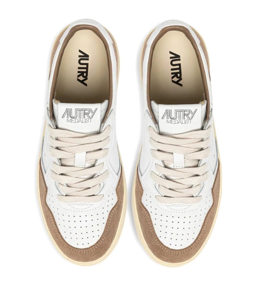 AUTRY Белые кожаные кеды, фото 2