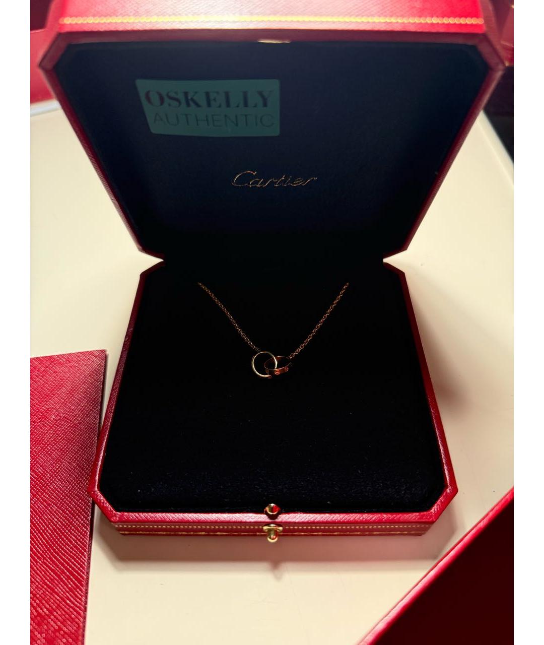 CARTIER Золотое колье из розового золота, фото 2