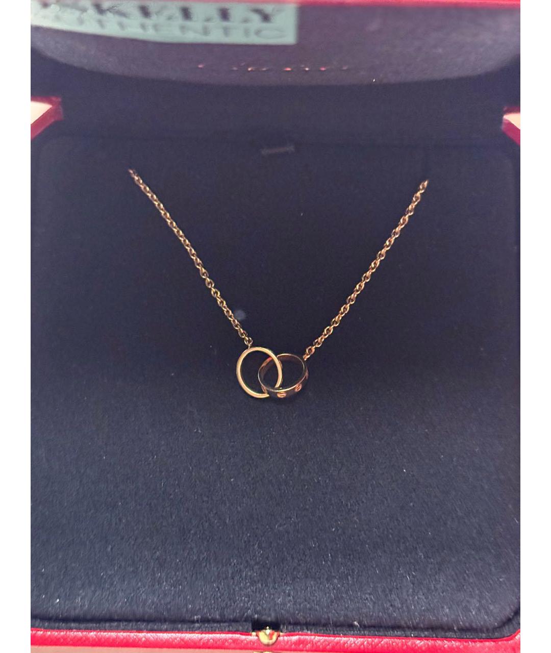 CARTIER Золотое колье из розового золота, фото 3