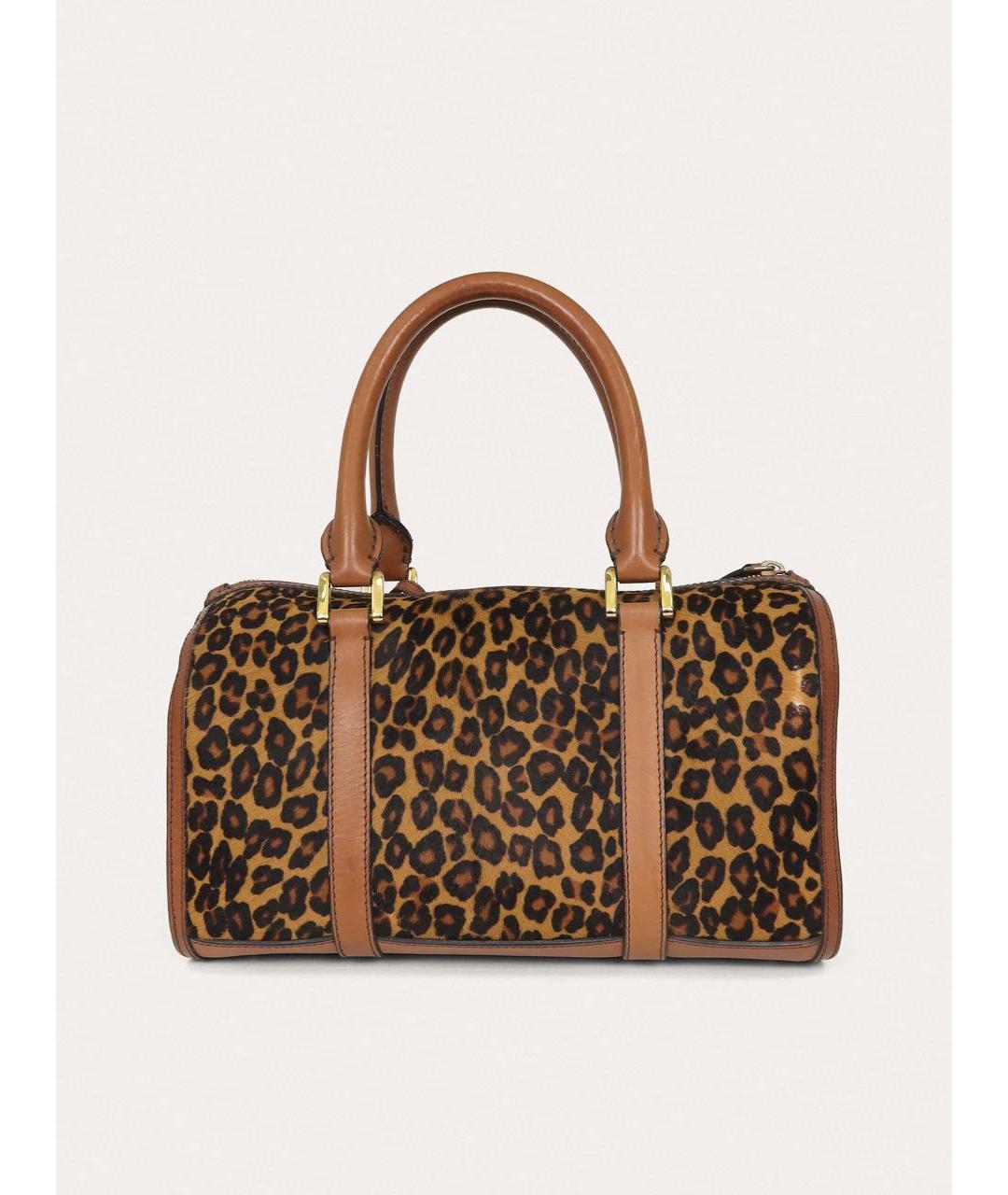 BURBERRY Коричневая сумка с короткими ручками, фото 3