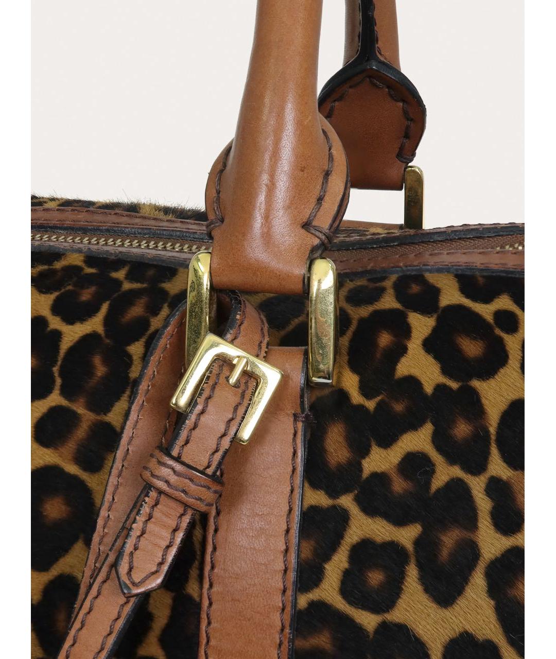 BURBERRY Коричневая сумка с короткими ручками, фото 7