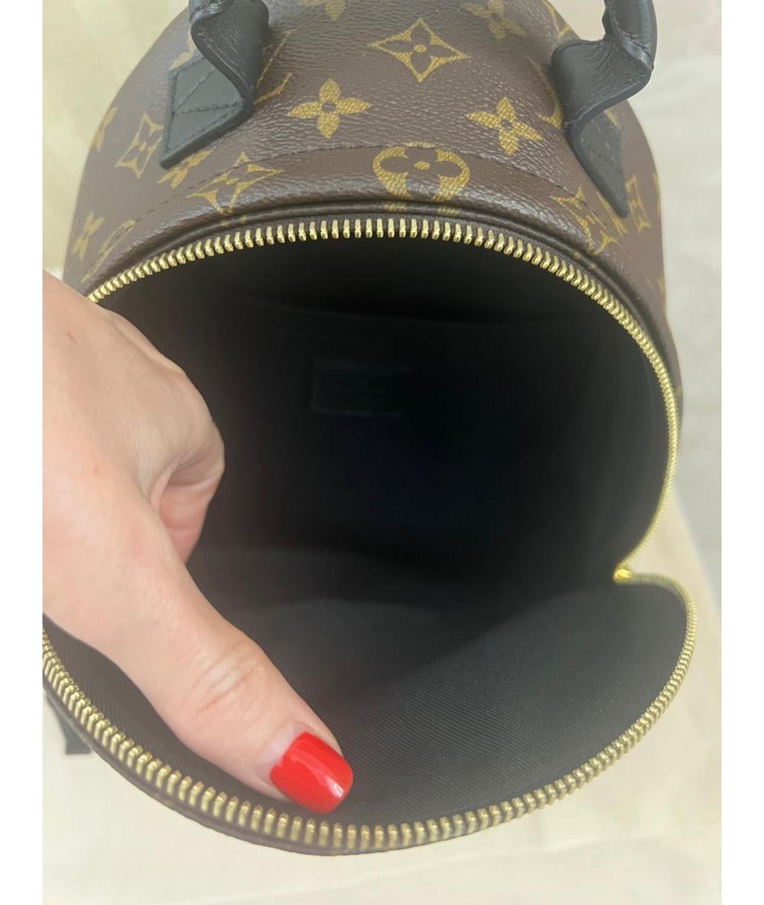 LOUIS VUITTON Коричневый рюкзак, фото 8