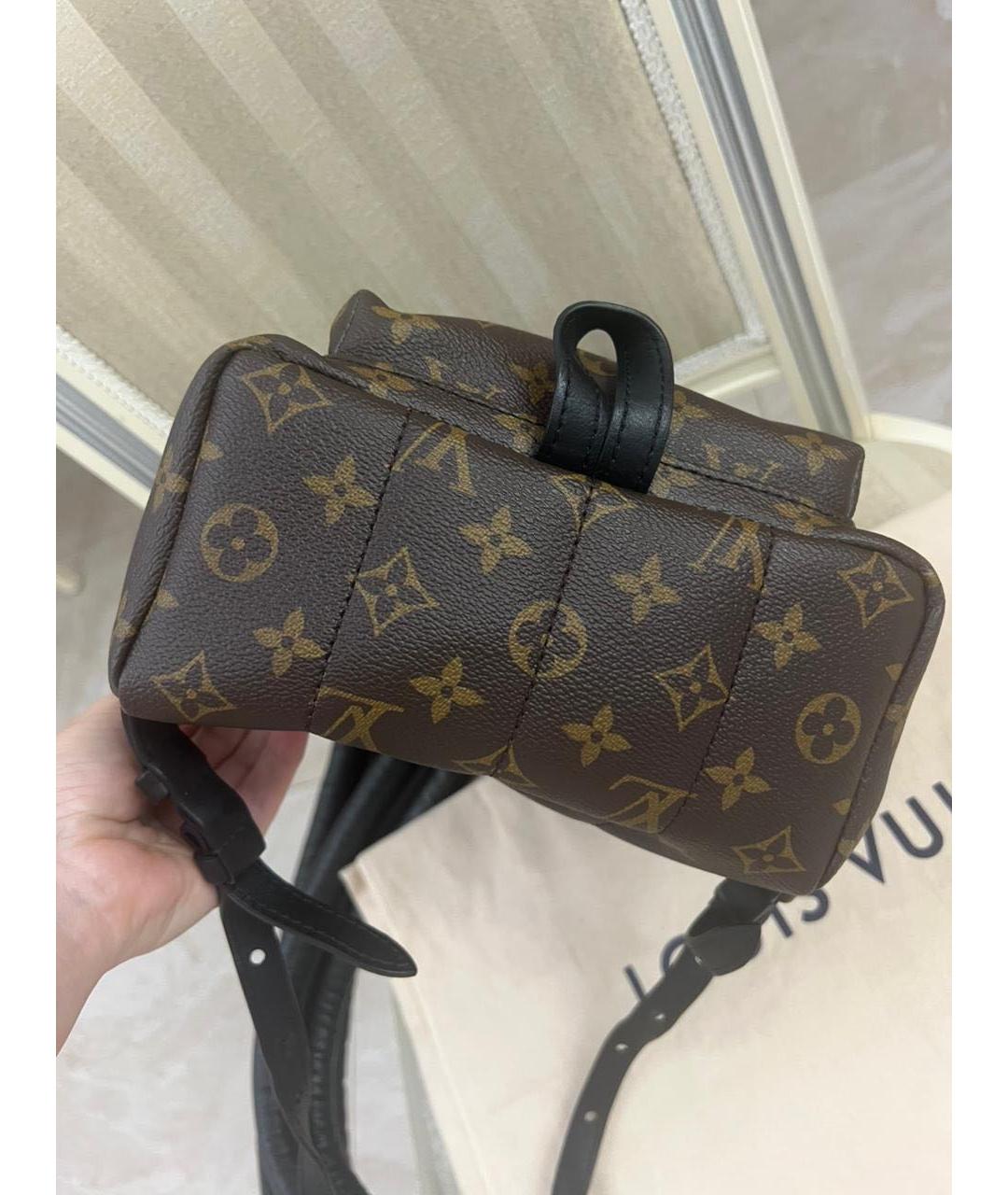 LOUIS VUITTON Коричневый рюкзак, фото 5
